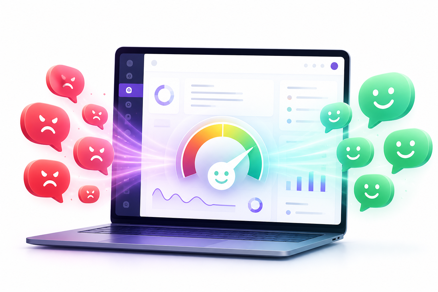 Analyse de sentiment sur les messages clients avec indicateurs émotionnels