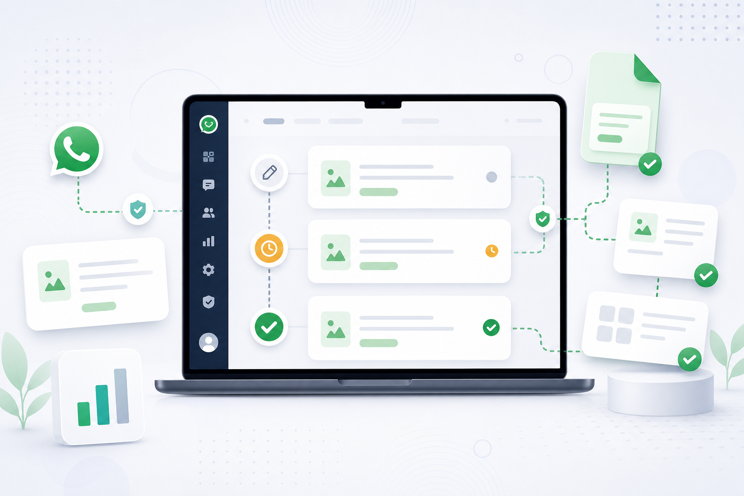 Exemples de modèles de messages WhatsApp Business approuvés