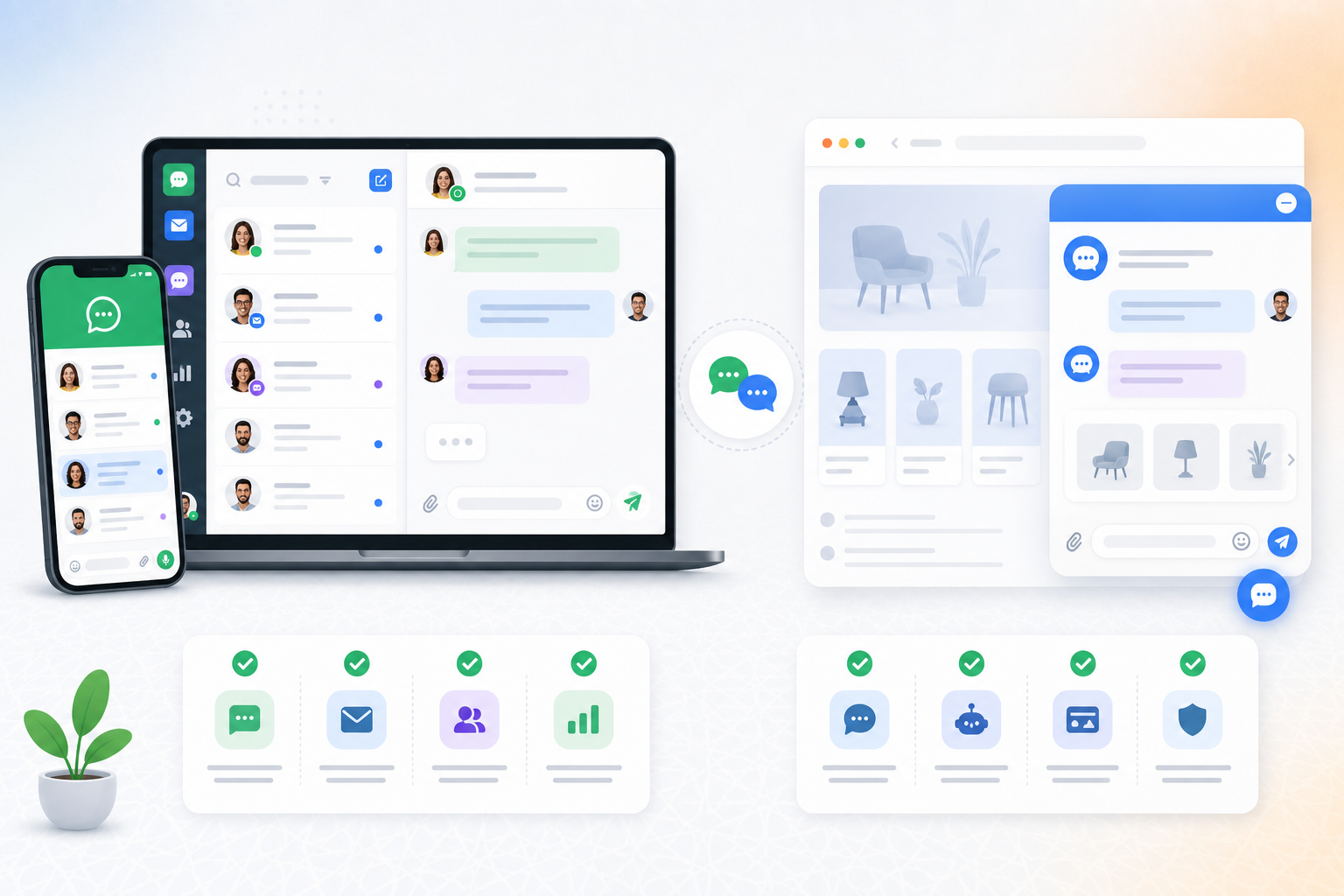 Comparaison des plateformes Replyova et Intercom pour le service client