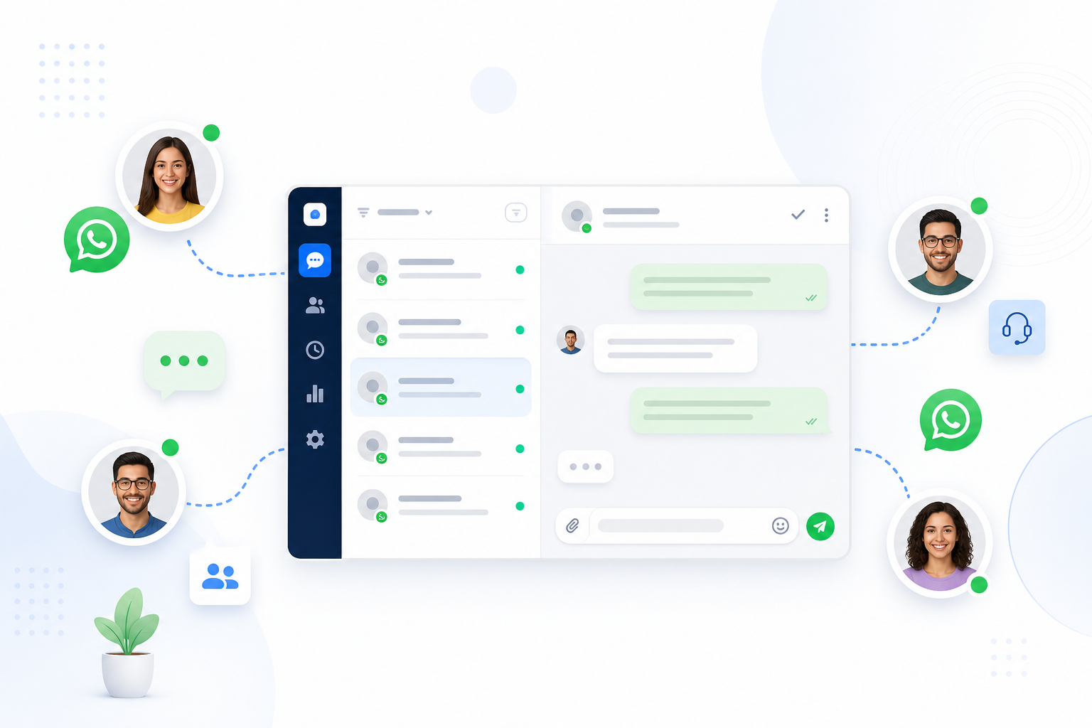 Configuration multi-agent WhatsApp avec routage intelligent